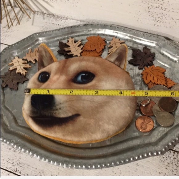 Shibu Inu Dog Coin Purse Funny Lookin’ - Picture 6 of 7